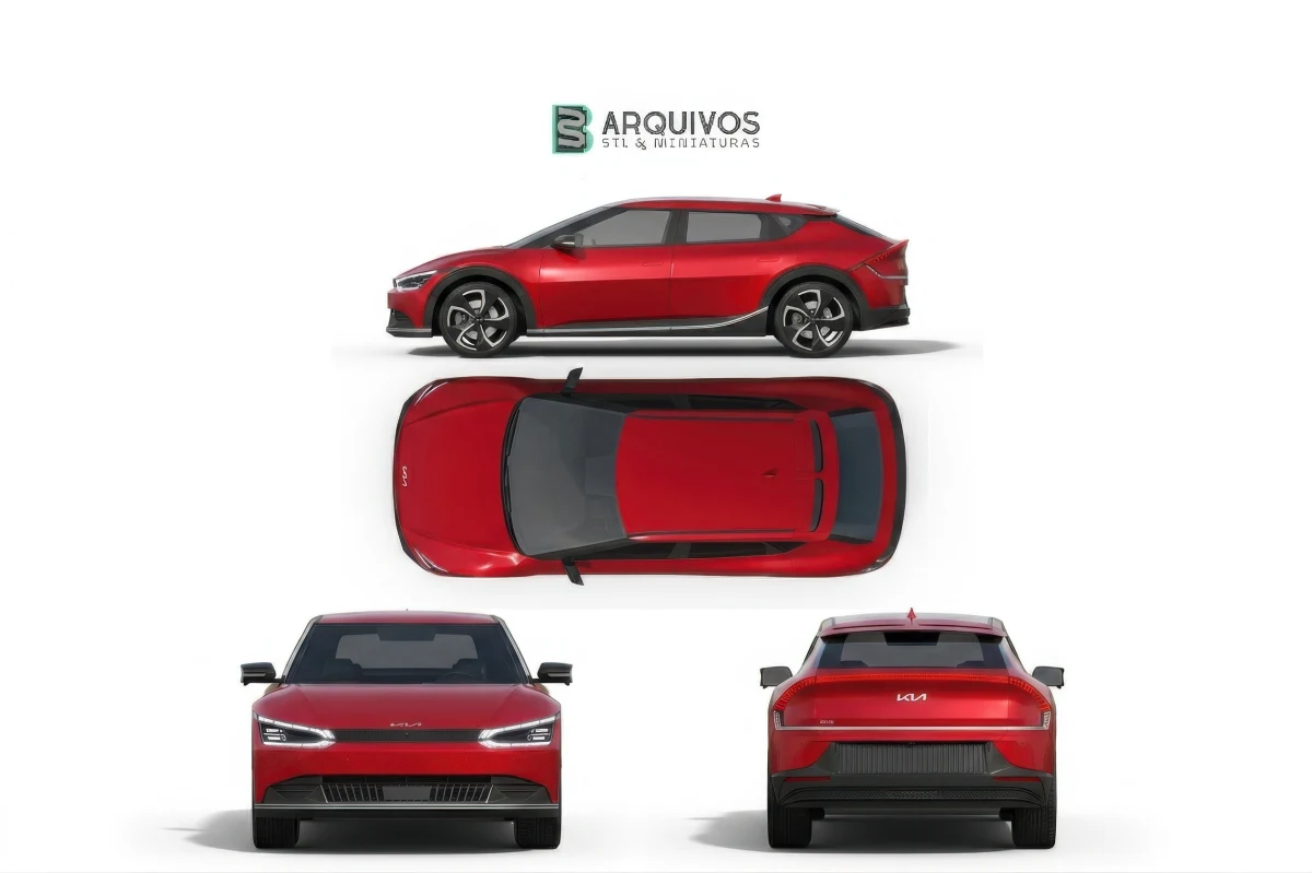 Modelo 3D STL - Kia EV6 AIR — foto 5
